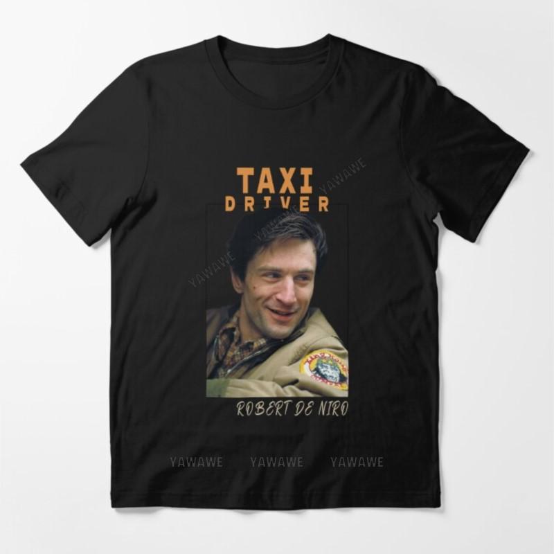 Mens brand fashion tshirt Summer T shirts For Men robert de niro taxi driver Essential T Shirt sleeve casual tops S