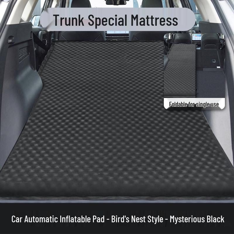 Automatic Inflatable Car Mattress for Rear Seat and SUV Trunk