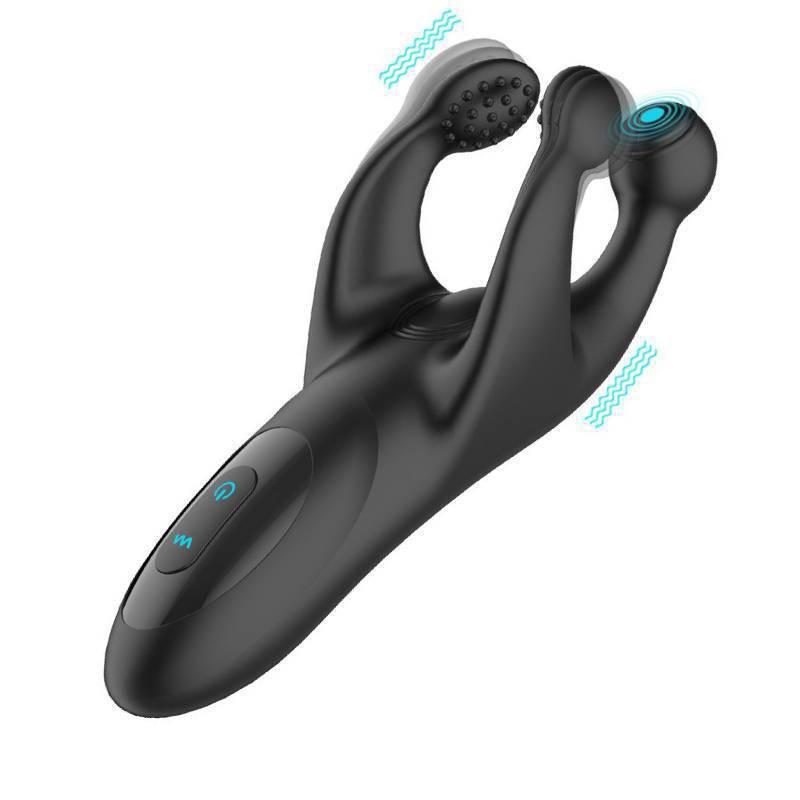 Odin Trident Vibrating Prostate Massager - Handheld Electric Anal Plug for Adults