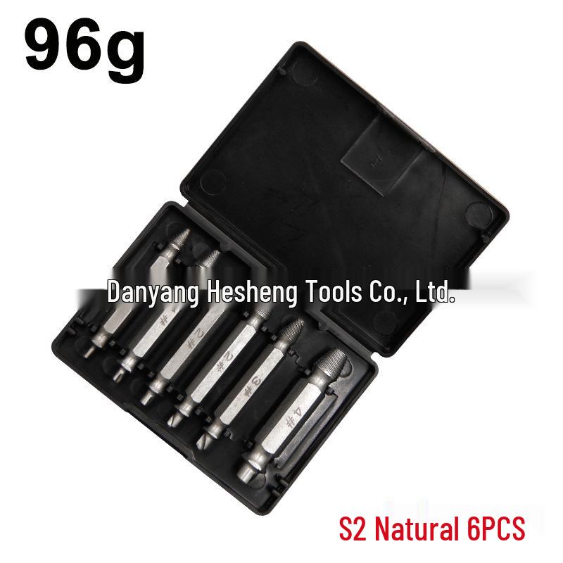 High-Speed Steel Double-Head Screw Extractor & S2 Screwdriver Set