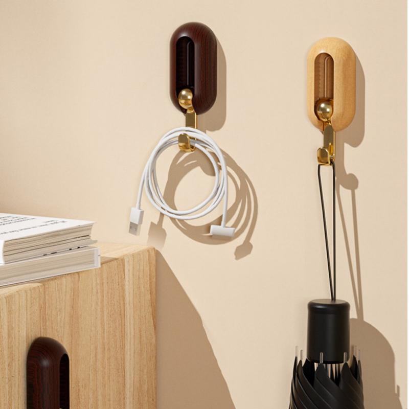 4Pcs Multi-Purpose Hooks Non-Perforated Hook Home Hook Strong Adhesive Wall Hanging Wall Load-Bearing Non-Marking Hook Wall
