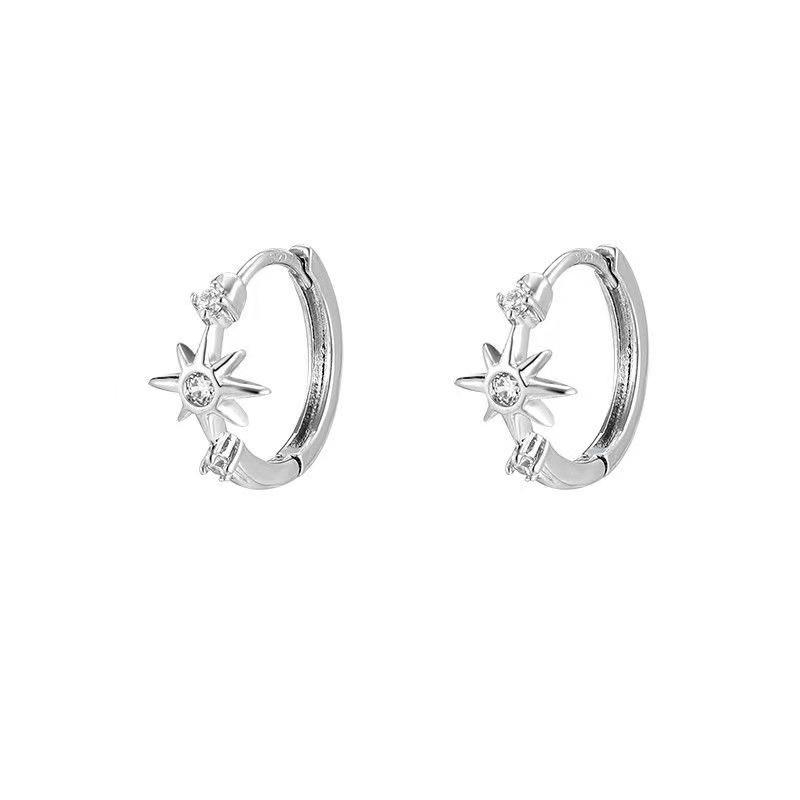 Galaxie Hexagramm Luxusohrringe - Elegante Kühle Stil Ohr Manschetten für Damen