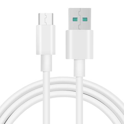 Fast Charge 5A USB Type C Cable For Samsung S20 S9 S8 Xiaomi  P30 Mate40 Pro Mobile Phone Charging Wire White Blcak Cable