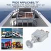 Heavy Duty Push-Pull On/Off Switch 75 AMP 6-28V DC 2 Position SPST Silver Zink Alloy For Truck Tractor Agricultural Vehicle