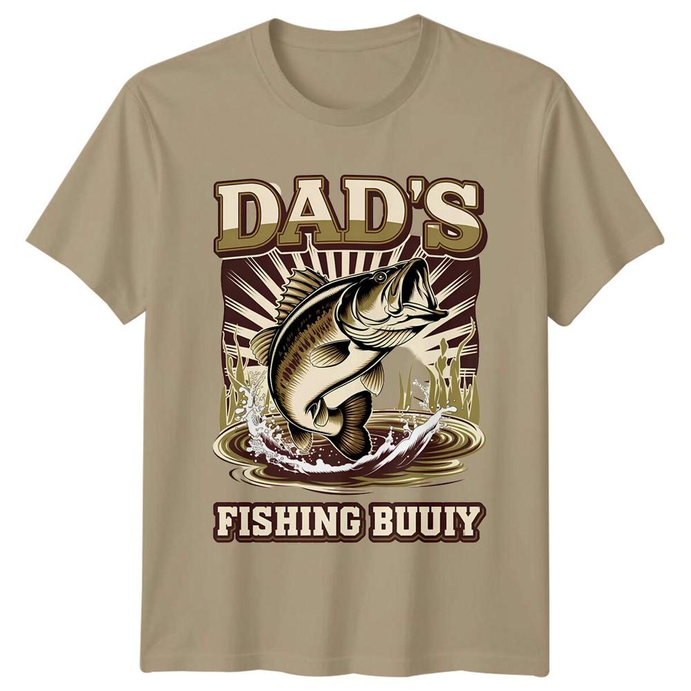 Dads Fishing BUIUY Hobbies Unisexs TShirt Funny Fish Tee