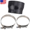 4 Inch To 3.5 Inch Black Silicone Reducer Coupler Turbo Pipe Wi...