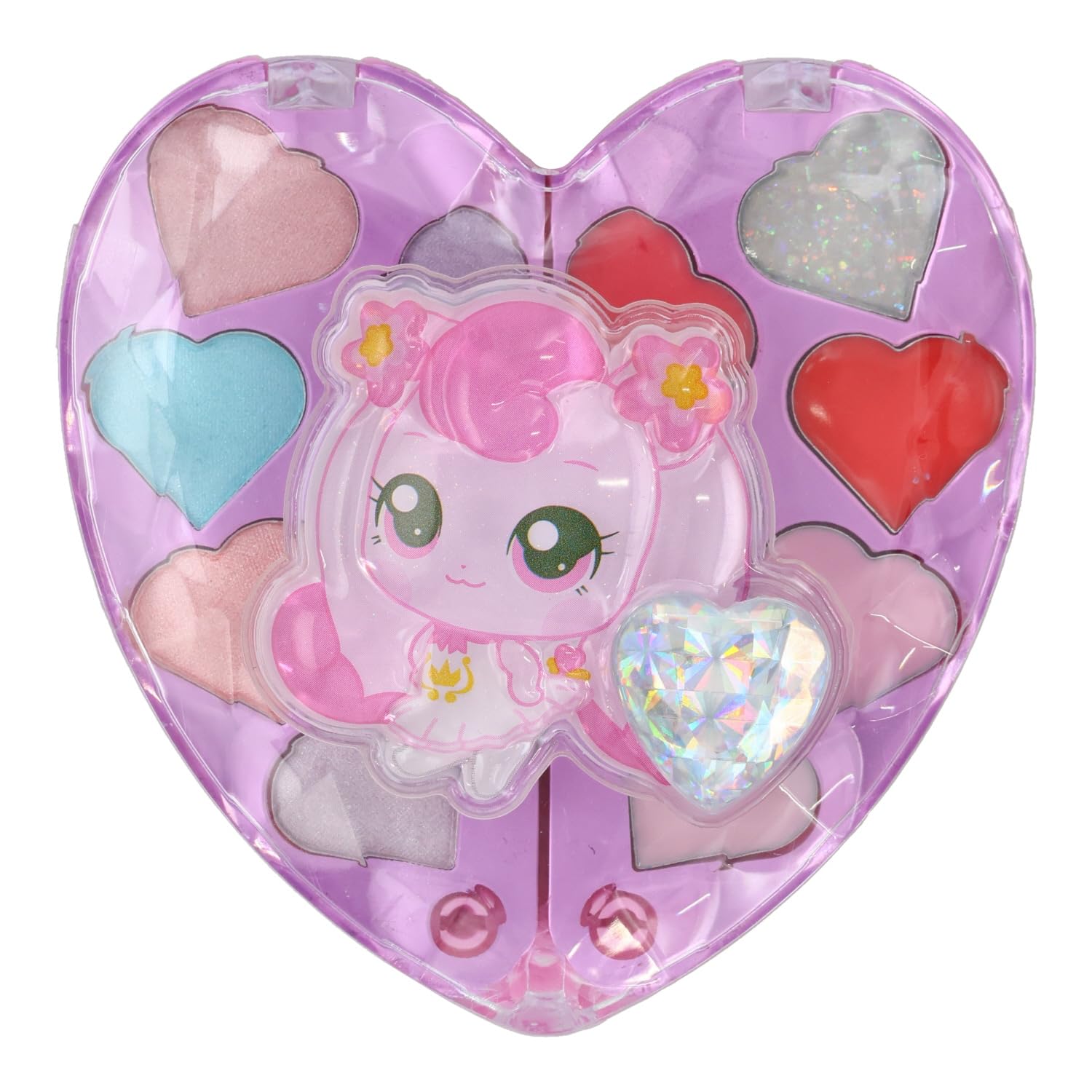 Shobido Secret Tini Pin Компактная косметичка со сверкающим сердцем Catch! Дети