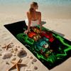 Proof Beach Towel with a Sally Face1 Pattern - Soft,absorbent,quick-drying,machine Washable - Perfect for Swimming,camping,bathing