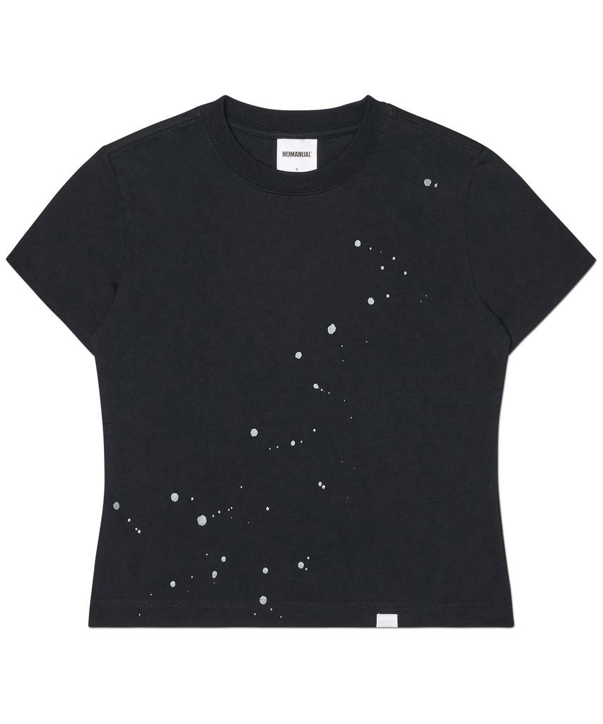 Nomaenyueol Nm Painted T-Shirt (Woman) - Black
