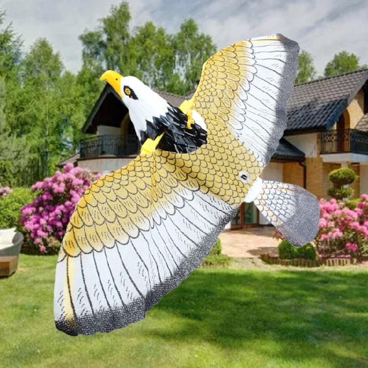 Simulation Electronics Eagle Luminous Bird Repellent Hanging Eagle with Light