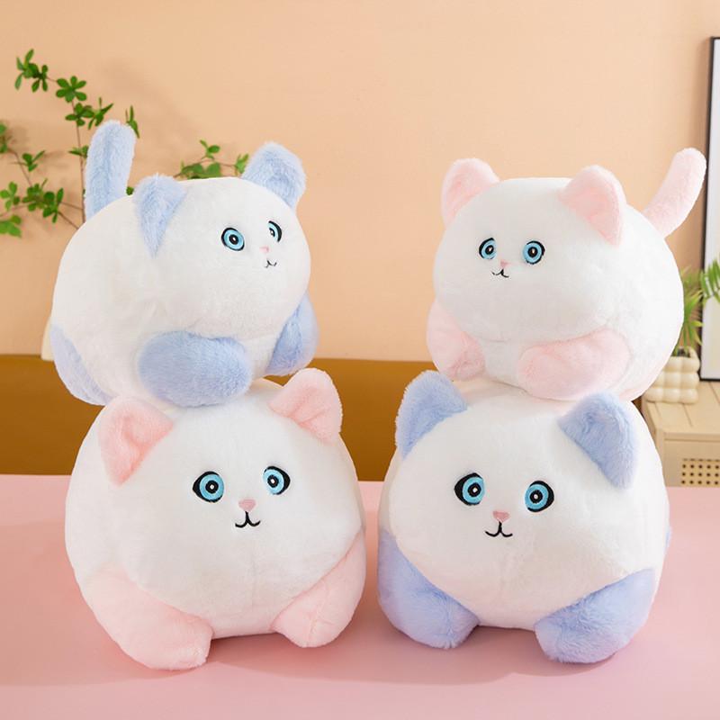 Brinquedo de Gato de Pelúcia Para Meninas Animal de Pelúcia Macio Presente Para Crianças