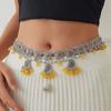 Bohemia Vintage Hollow Out Waist Chain Metal Tassel Ethnic Womens Fashion Accessory For Summer And Fall