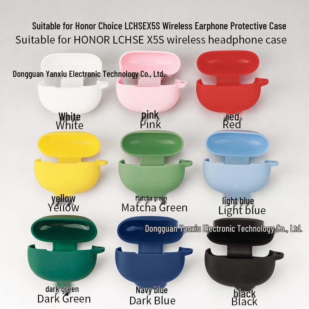 Kompatible Silikon-Schutzhülle für Honor Choice Earbuds X5