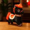Fluffy Cartoon Steed Doll Chinese Style Zodiac Pony Figurine Plush Horse Doll  Birthday Gift
