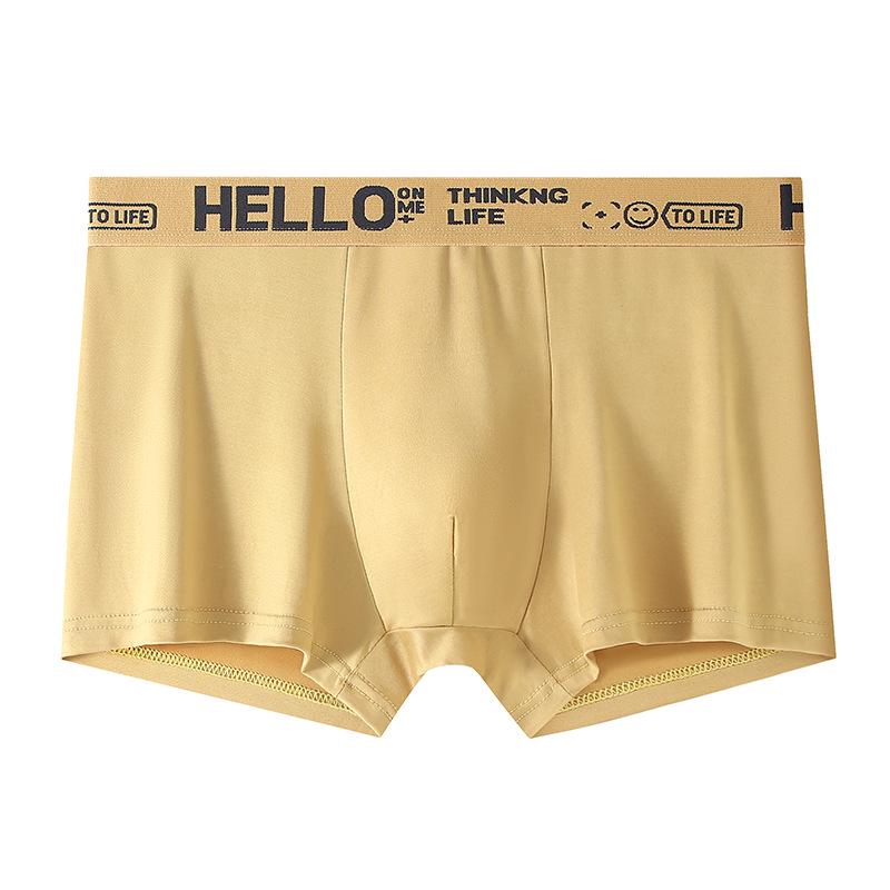 New Hot Item: Men's Youth Mid-Waist Boxer Briefs - Large Size