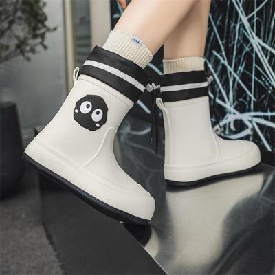 Botas de Chuva Antiderrapantes de Cano Médio com Desenhos para Crianças (Atacado) para Bebês e Crianças