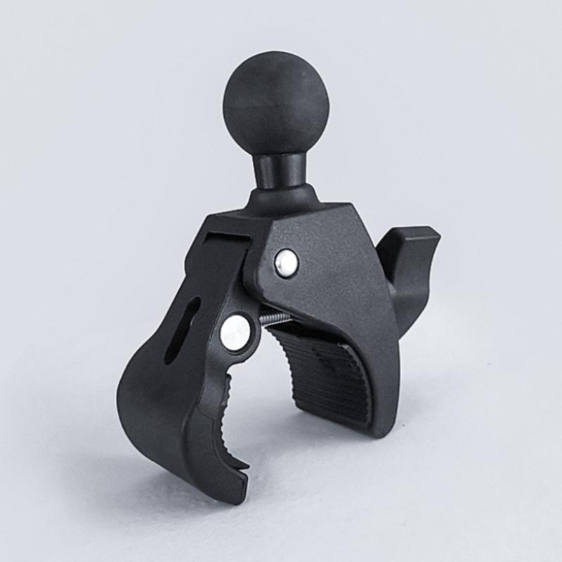 Universelle Aluminiumrohrklemme Halterung Schnell lösbare Halterung für Smartphones Kameras an Motorrädern Fahrrädern & Fahrzeugen