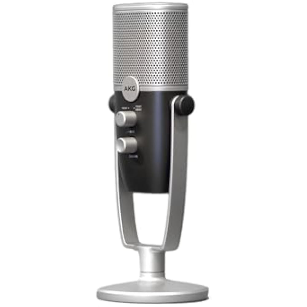 AKG Pro Audio Ara Professional USB-C Condenser Microphone Dual Pattern Audio Capture Mode for Pod...