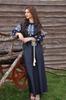 Robe en lin pour femmes-Vyshyvanka avec broderie, robe ukrainienne tissu brodé Vyshyvanka, robe brodée, vêtements brodés