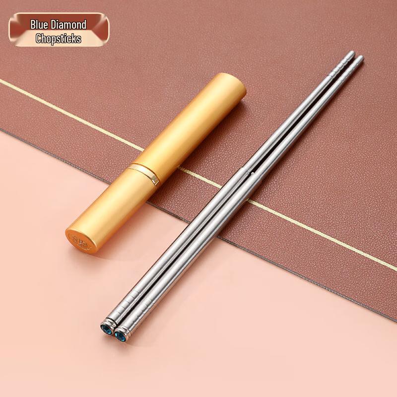 Huadian Shishitong Portable Stainless Steel Chopsticks