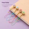 Gold Electroplated DIY Jewelry Accessory: Lanyard Lobster Clasp and Mobile Phone Pendant Rope