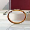 VARDA JMM Oval Metal Sunglasses: Handmade, Unisex, Trendy, Versatile for Casual Wear and Vacation Parties