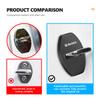 4PCS Car Door Lock Cover Stainless Steel Protection Accessories For Skoda Octavia A5 A7 RS Fabia Superb Rapid Karoq Csu500