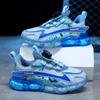 Youth Style Shoes Boys Lightweight Breathable Mesh Running Shoes Kids Outdoor Indoor Sports Slip-On Style