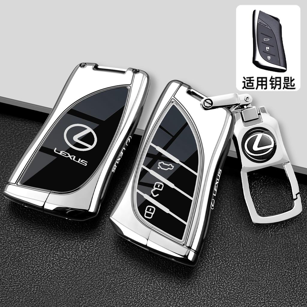 Autoschlüsselgehäuseabdeckung für Lexus RX350 NX300 Es300h Rx450h GS300 GX470 IS250 ES350 LX570 GX460 Nx300h Is300h Shell Fob Halter