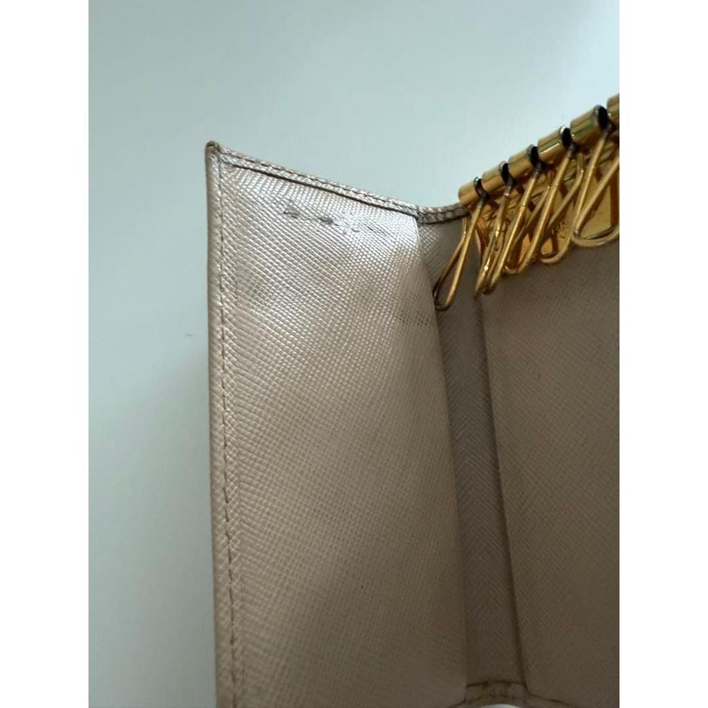 Used PRADA Saffiano Key Case CIPRIA