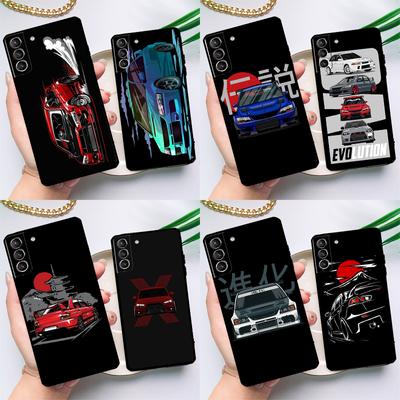 Funda JDM Car Evo Para Samsung Galaxy S23 S21 FE S20 FE S22 Plus Note 20 Ultra Note 10 S8 S9 S10 Plus