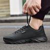 38-46 Herrenmode Outdoor PU wasserdichte Freizeitschuhe Sneakers Laufschuhe