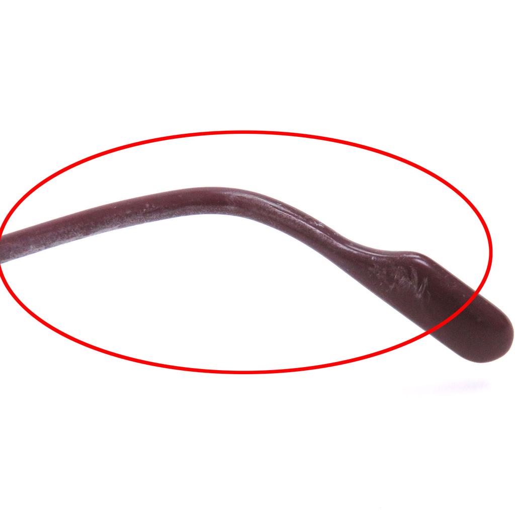 Very Good Cartier Glasses Trinity Half-Rim Round Frame Gold Used