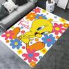 Tweety Bird Carpet Rug for Living Room Bedroom Home Sofa Decoration,Kids Play Non-slip Floor Mat