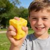 Giant Cheese Squeeze Toy Extra Large Size Cheese Squishy Fidget Toys Slow Rebound Shapeable Venting Ball For Adults Gifts