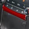 For Toyota Camry 2015 2016 2017 Dashboard AC Control Panel Trim Strip Cover Real Carbon Fiber Stickers Car Interior Accessories