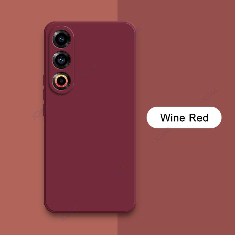

Квадратний рідкий силіконовий чохол для телефону Meizu 21 Pro Note 5G М’яка захисна задня кришка Meizu21 21Pro 21Note Meizu21Pro Cute Coque Meizu 21 вина червоного кольору