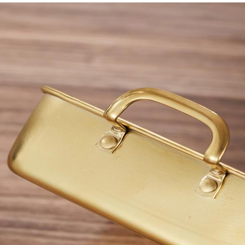 ZISIZ Square Stainless Steel Snack Tray