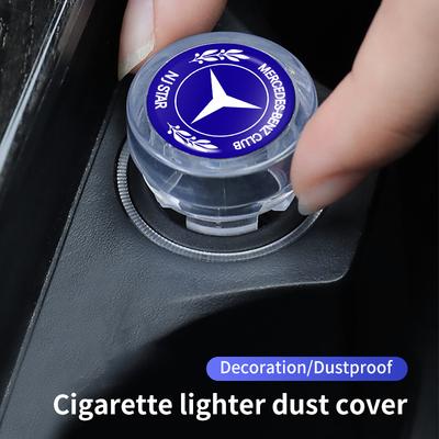 Car Dustproof Cigarette Lighter Power Socket Adapter For Mercedes Benz AMG A C E Class W201 W210 W108 W204 W205 W203 W211 W124