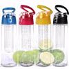 Portable Sport Water Bottles Fruit Infuser Plastic Water Cup Bpa Free 700ml Water Bottles With Filter Juice Shaker Water Cup
