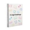 75 Target Soft Challenge Planner Notebook, 75 Easy Soft Challenge Tracker Planner Journal Bundle Editable