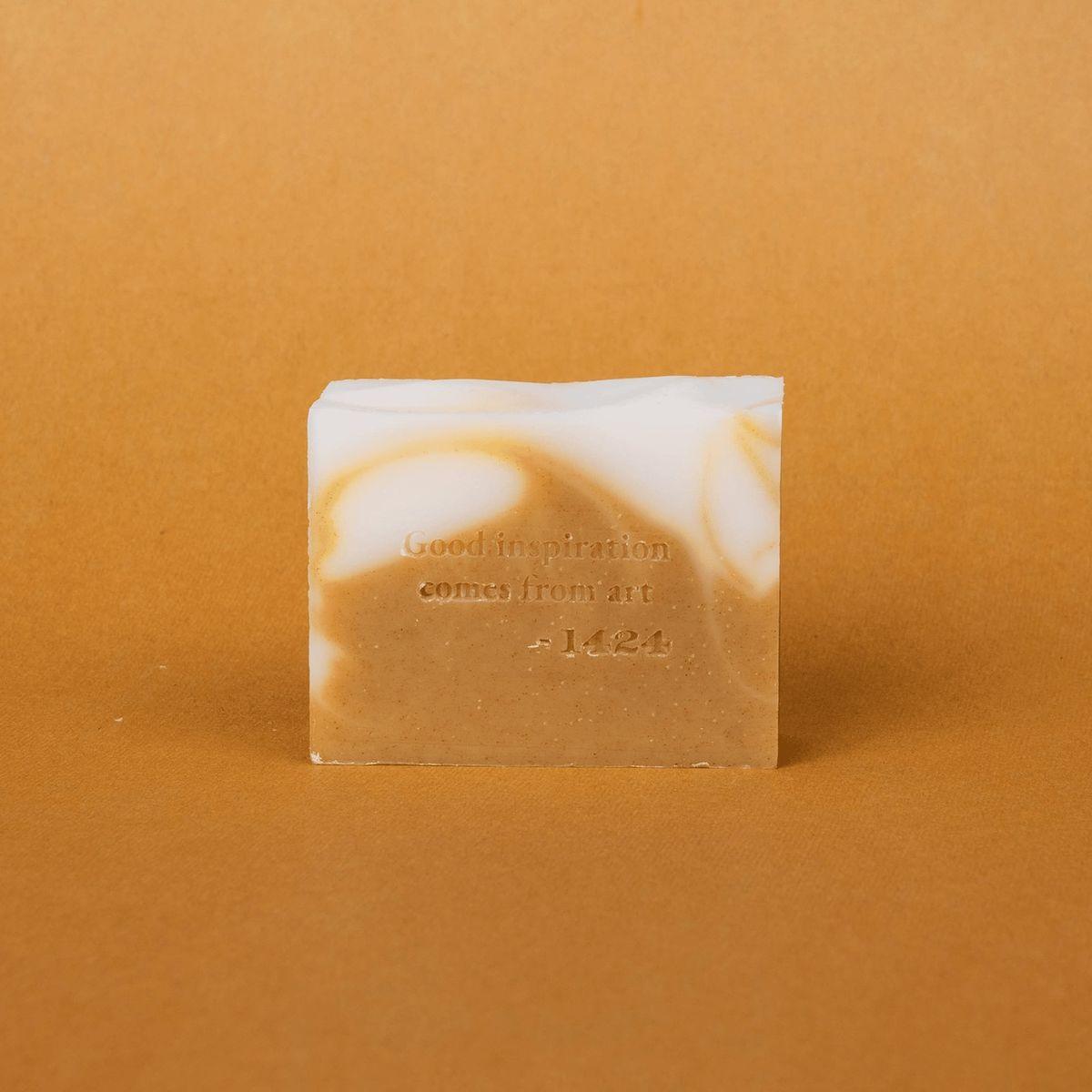 [Handmade Soap] Pumpkin Marble Soap