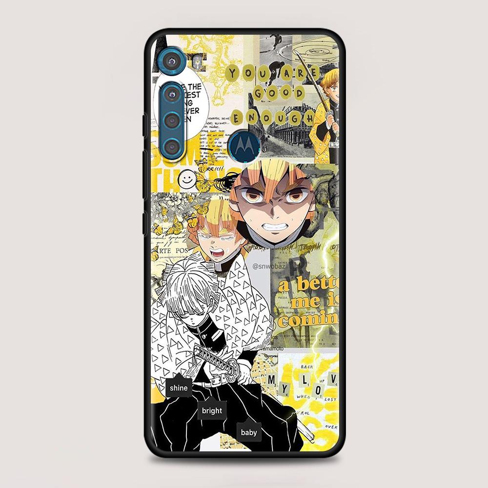 Kimetsu No Yaiba Dämonentöter für MOTOROLA One Fusion Hülle für Moto G10 G9 G8 Plus Play Power One G20 G30 G40 G50 G60 Edge 20