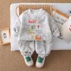 Kids Casual Long-Sleeve Set, Comfortable Daily Wear Outfits