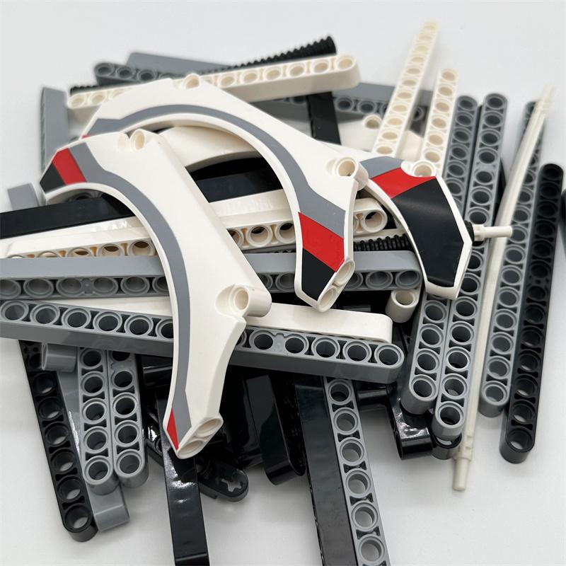 MOC Technical Parts 42545 41239Bricks Pin Liftarm Studless Beam Axle Connector Panel Car Toy Works With Construction Bricks Playthings