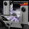 For OPPO Find N6 Case Hard Silicone Wrist Strap Folding Protective Back Cover Case For Find N6 N 6 With Glass Film Phone Shell