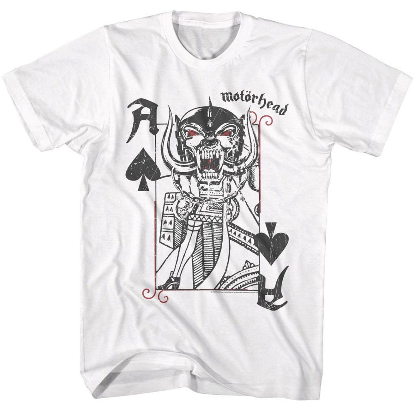 Motorhead King Of Aces White T-Shirt 3XL