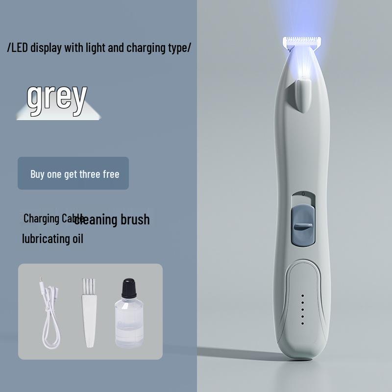 Pet Grooming Clipper: Cat Paw Shaver & Dog Trimmer