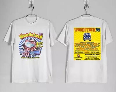 T-shirt Vintage Woodstock 99 T-shirt 30e Anniversaire de Woodstock