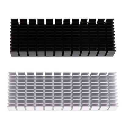 1 db 120*40*20 mm-es alumínium hűtőborda panel hűtőborda CPU teljesítményerősítő radiátor